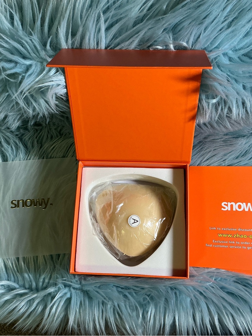 Skin tone Padding for Bra/ Padding for braless (A cup size) - Picture 3 of 3